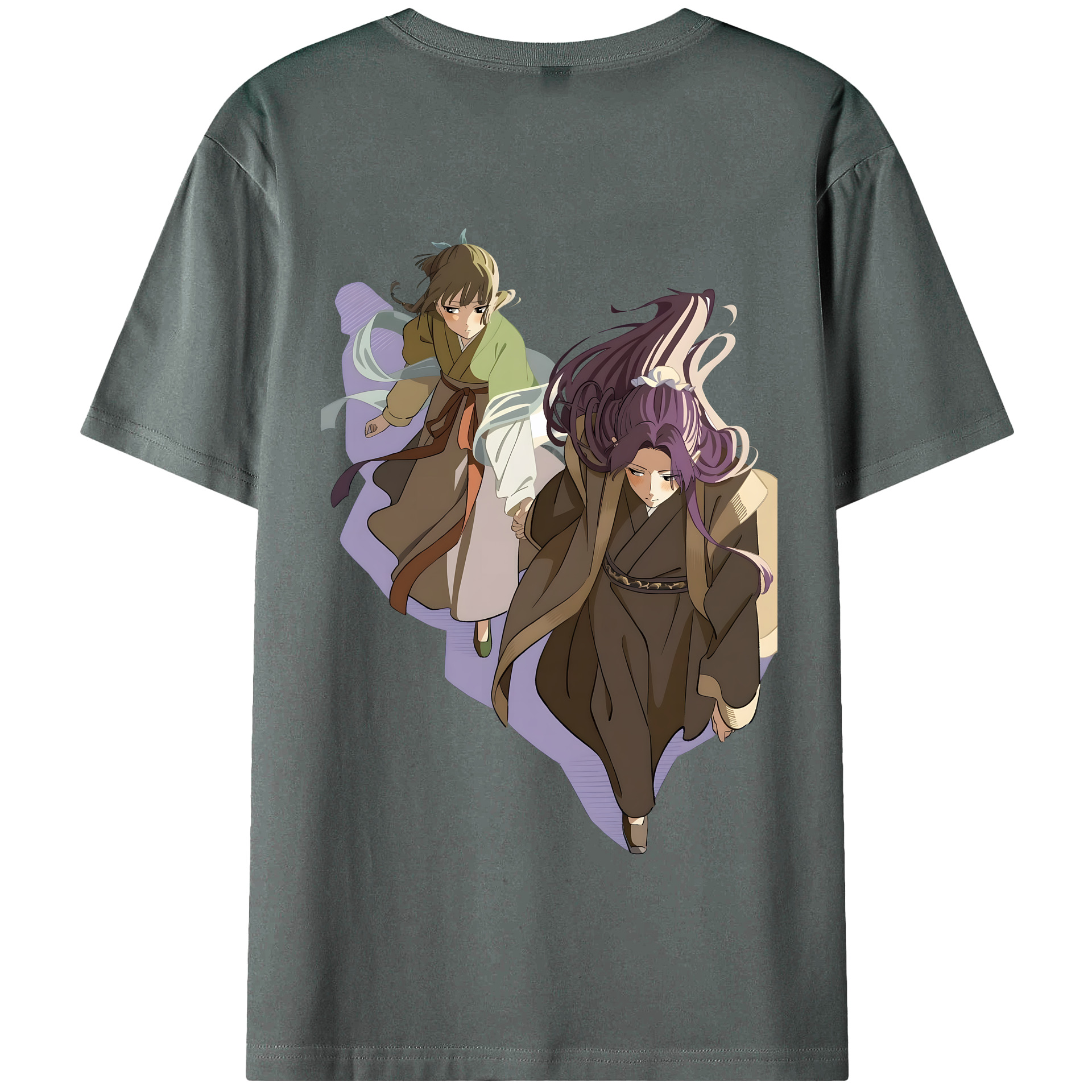 （画像用） 薬屋のひとりごと The Apothecary Diaries 綿100％半袖Tシャツ（背面プリント）